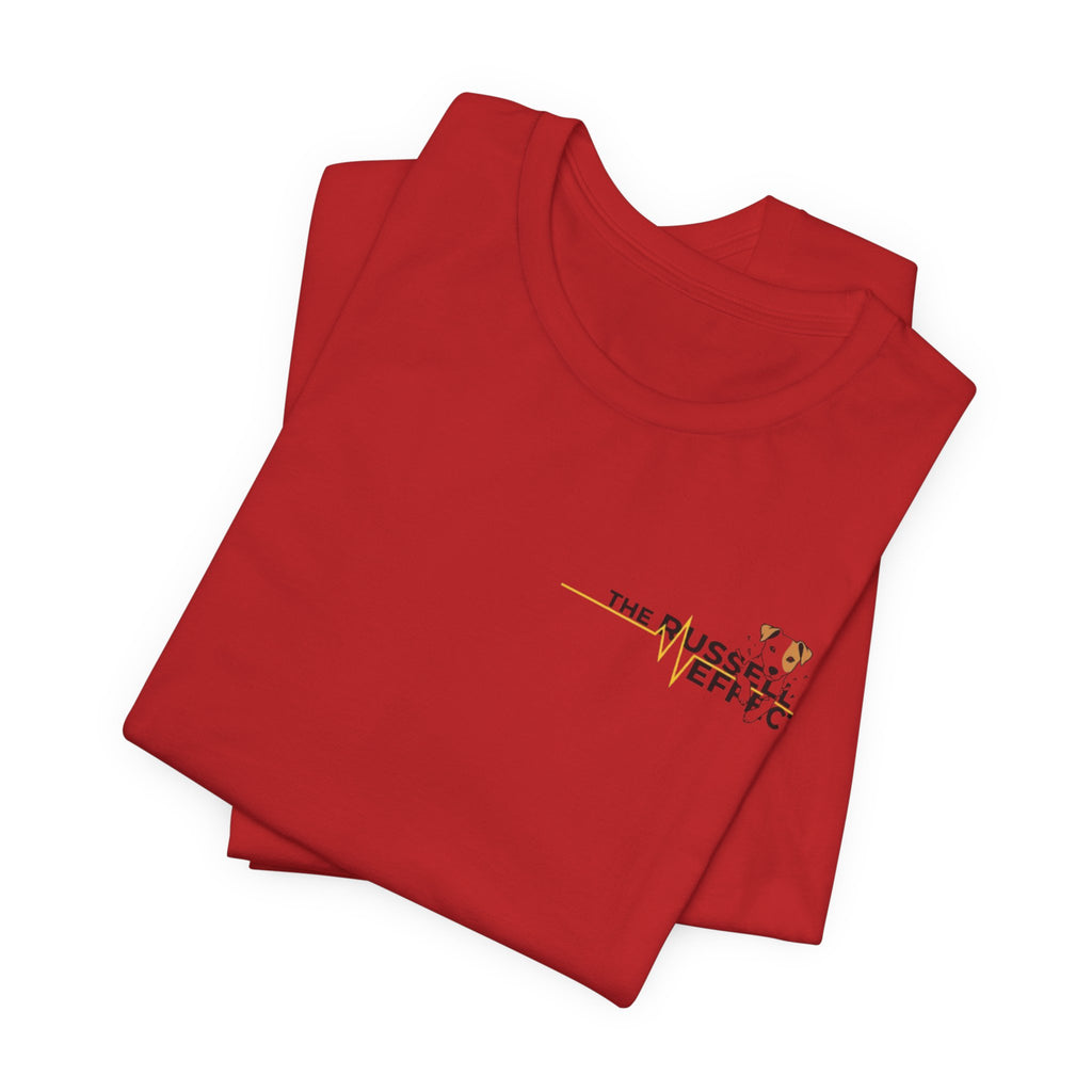 Jack Russell Definition Tee — "The Russell Effect" Greyhound Sprint T‑Shirt