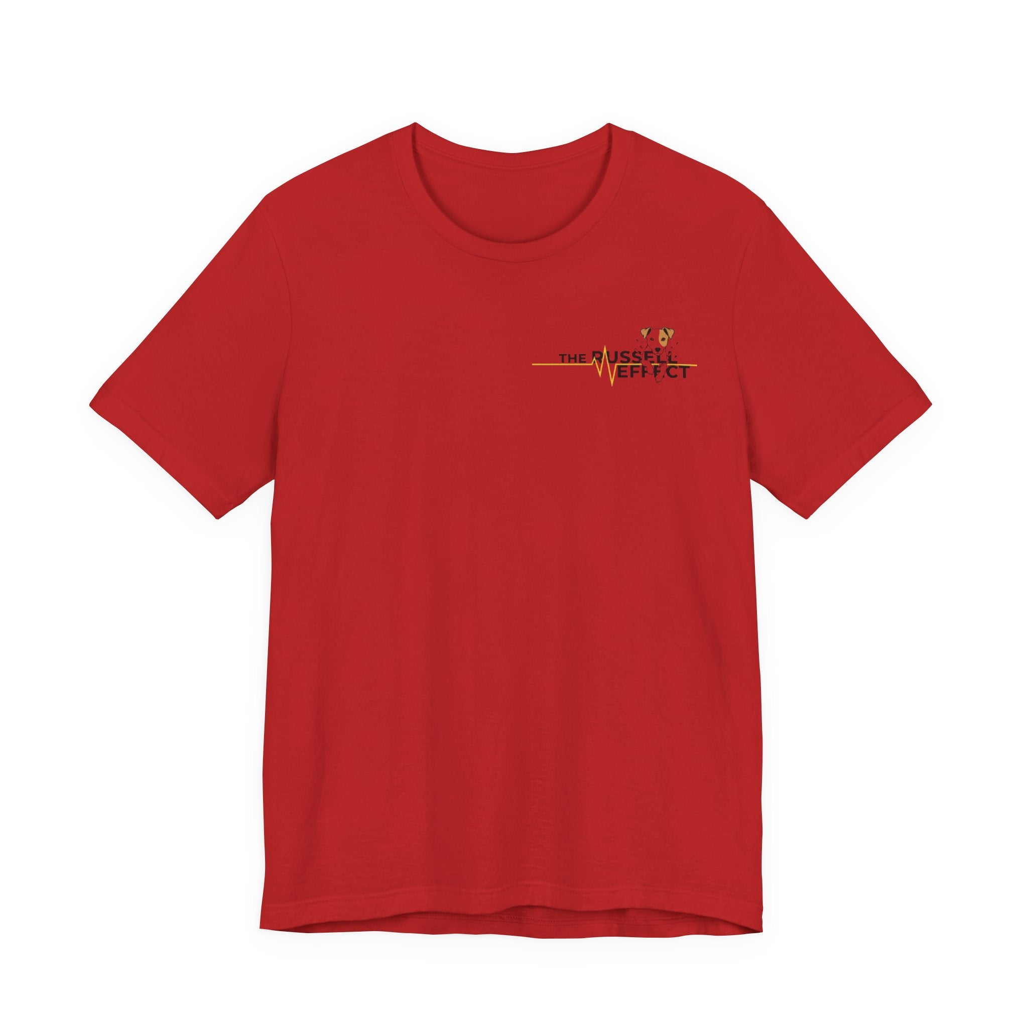 Jack Russell Definition Tee — "The Russell Effect" Greyhound Sprint T‑Shirt