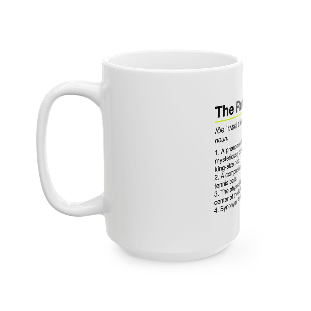 Jack Russell Definition Mug — "The Russell Effect" Coffee Cup