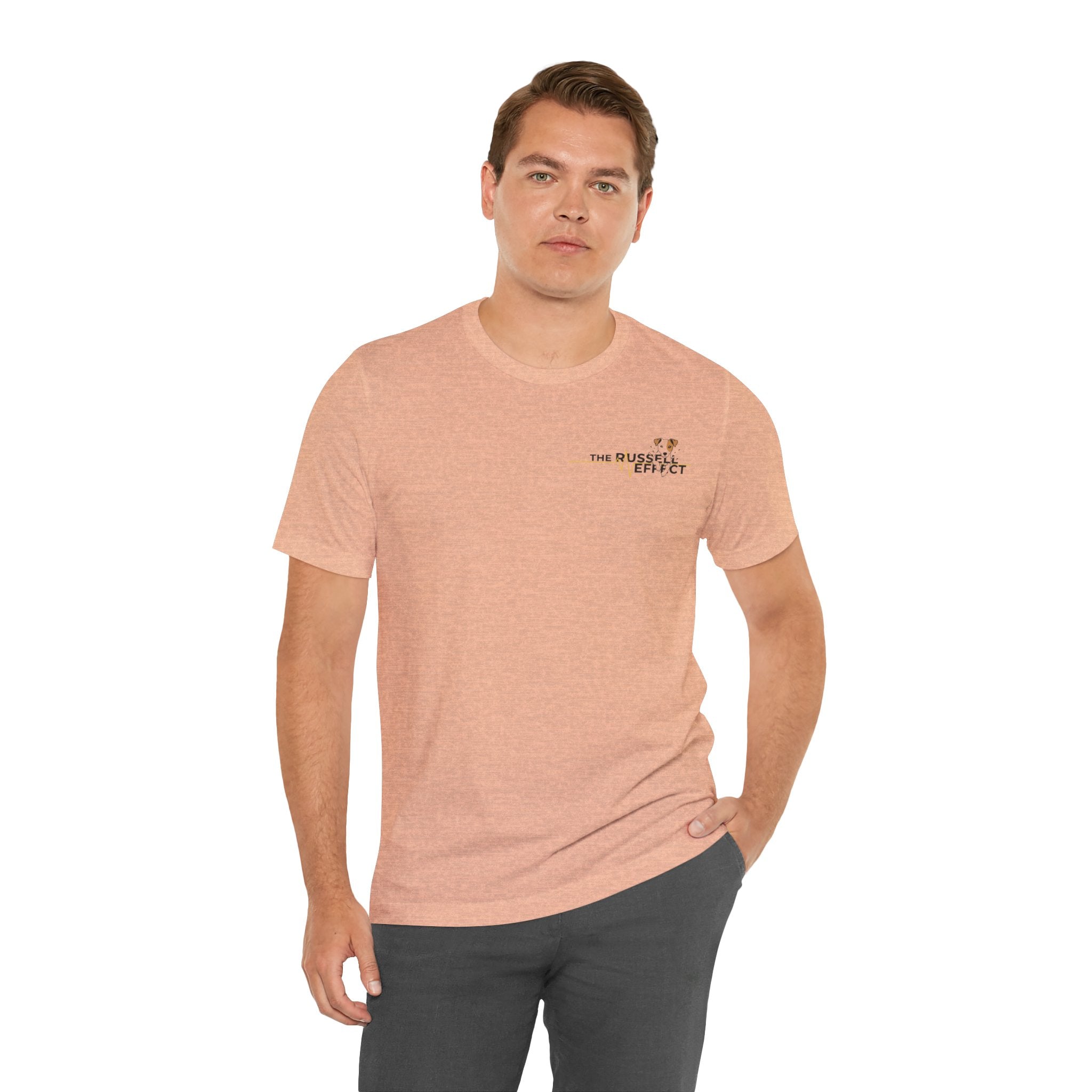 Jack Russell Definition Tee — "The Russell Effect" Greyhound Sprint T‑Shirt