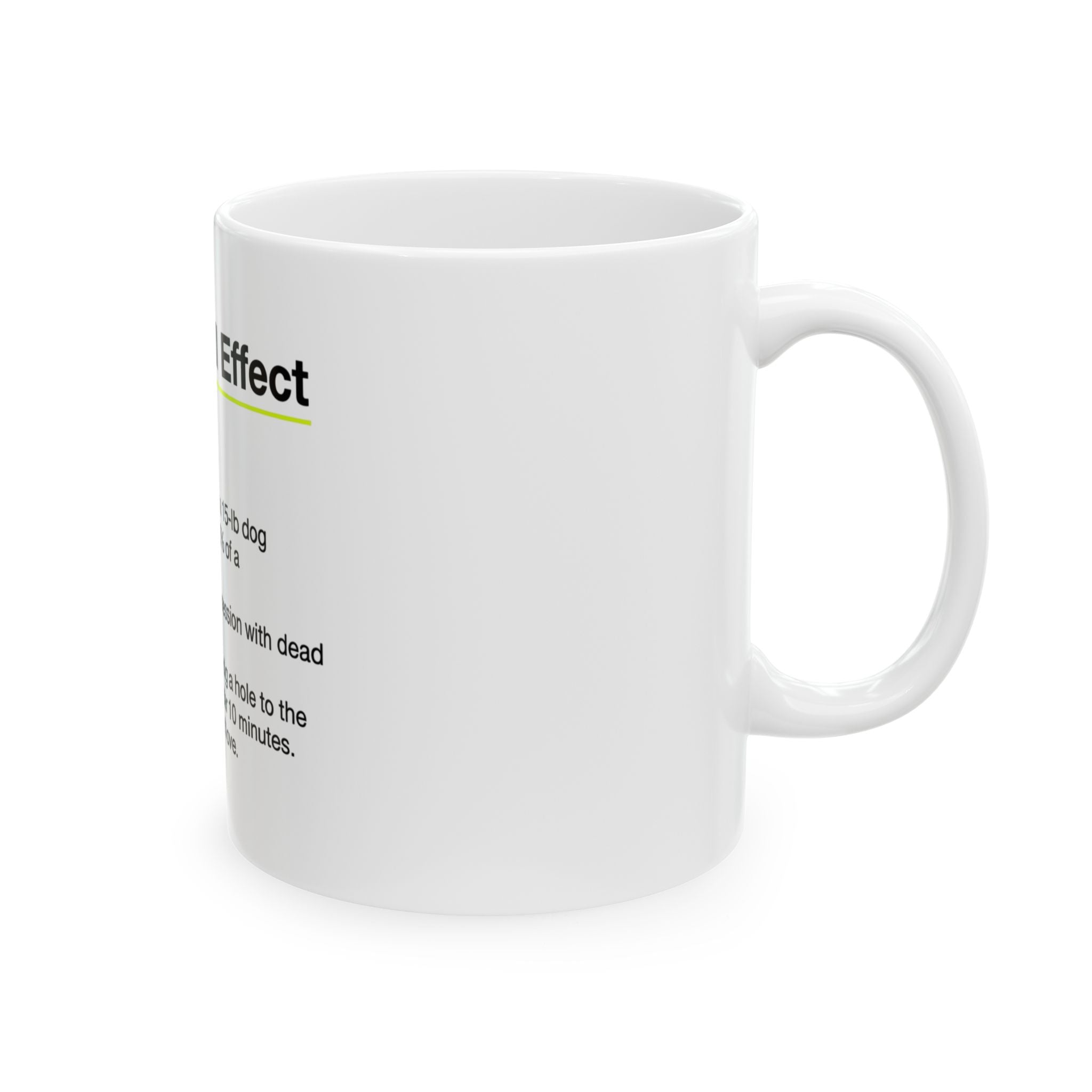Jack Russell Definition Mug — "The Russell Effect" Coffee Cup