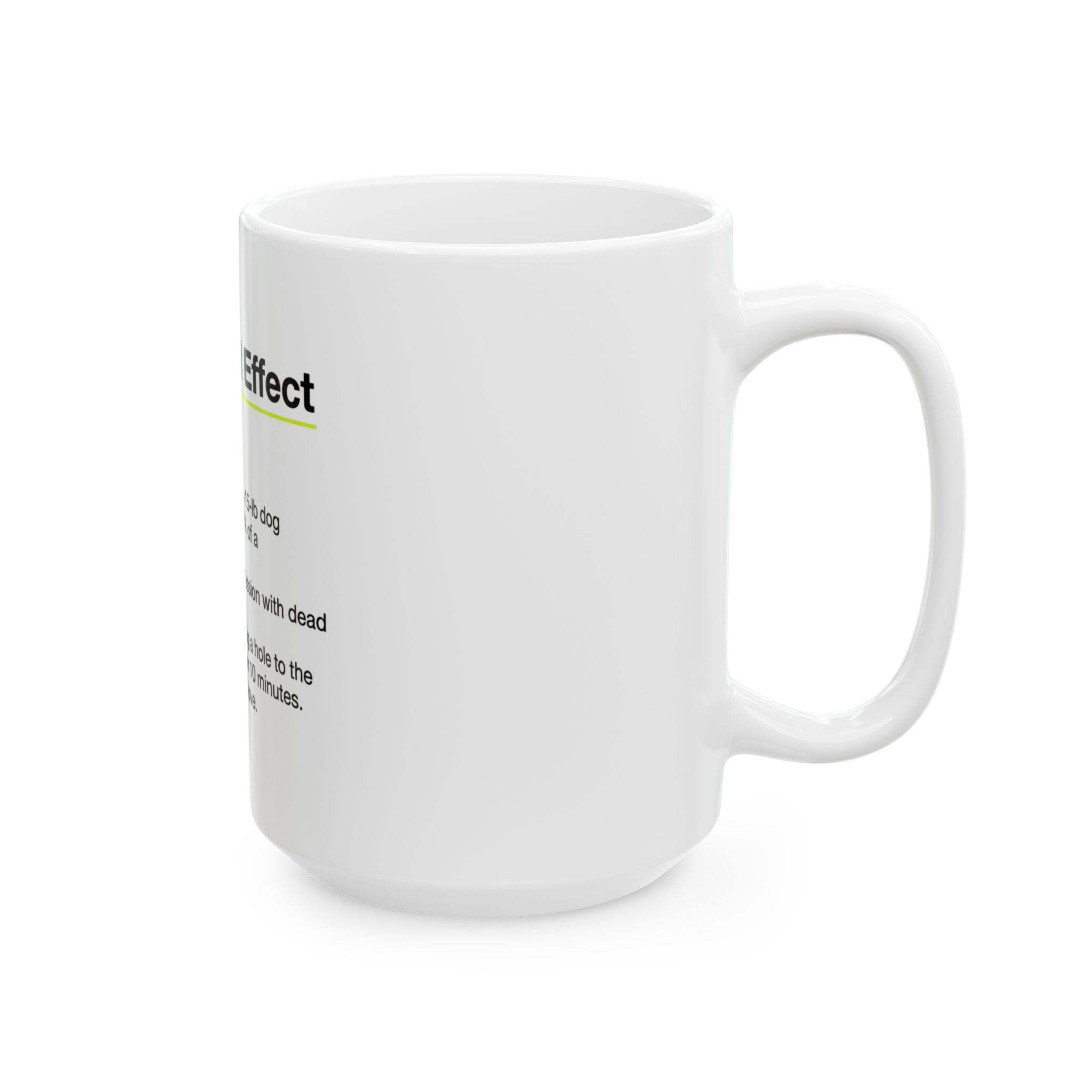 Jack Russell Definition Mug — "The Russell Effect" Coffee Cup