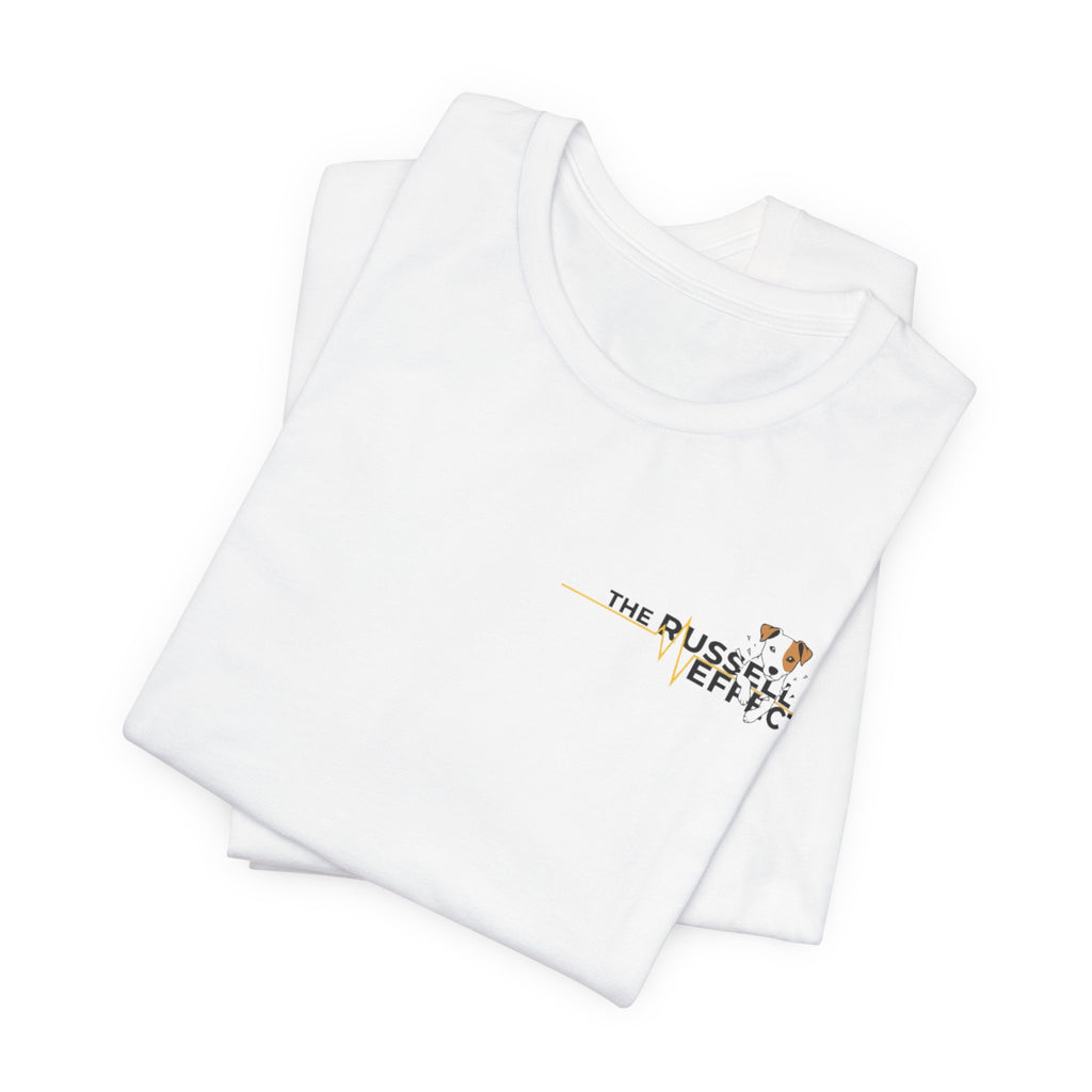 Jack Russell Definition Tee — "The Russell Effect" Greyhound Sprint T‑Shirt