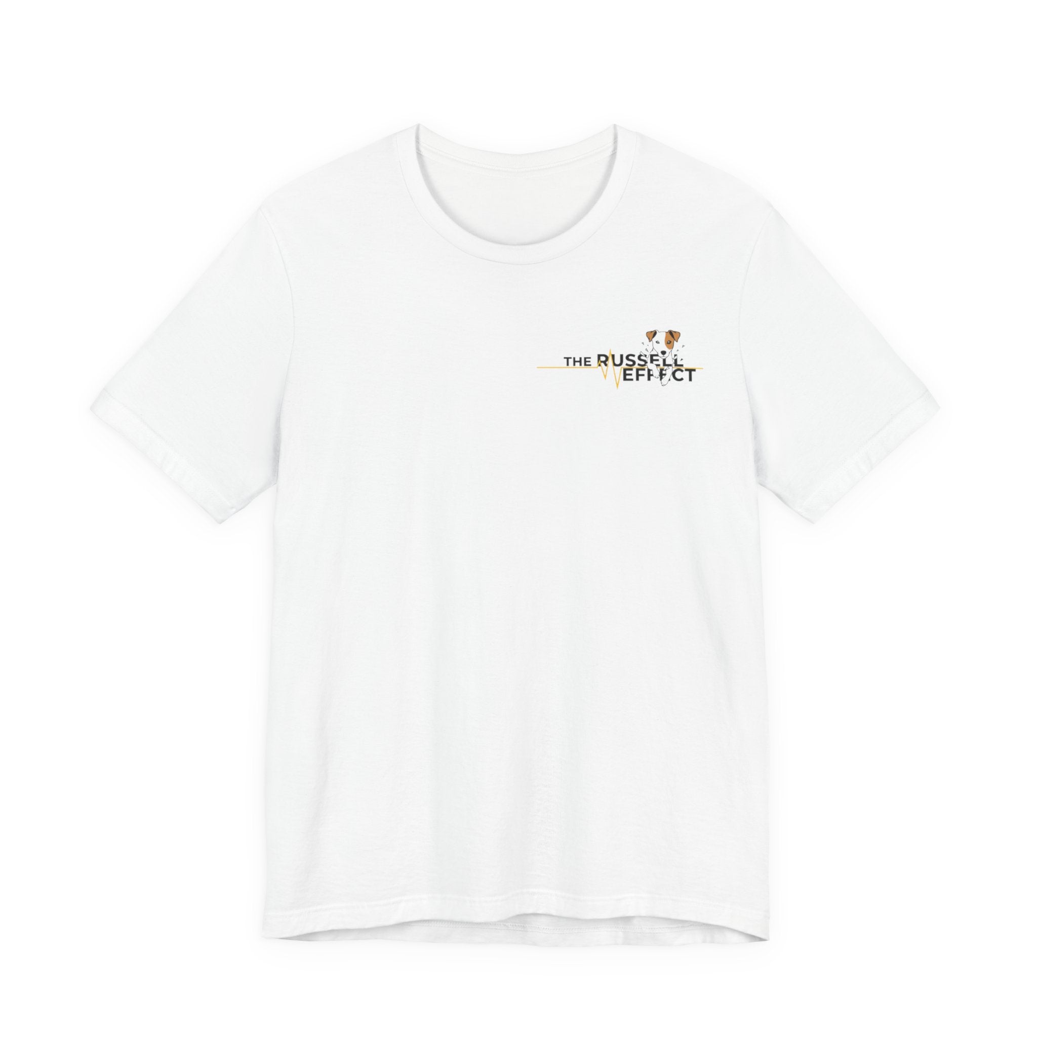 Jack Russell Definition Tee — "The Russell Effect" Greyhound Sprint T‑Shirt
