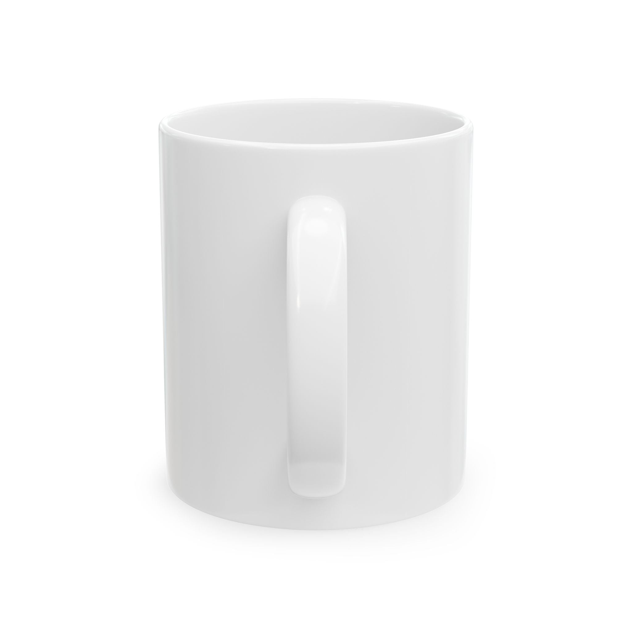 Jack Russell Heartbeat Mug — "The Russell Effect: From 0 to 60 mph in 0.4 seconds" Coffee Cup