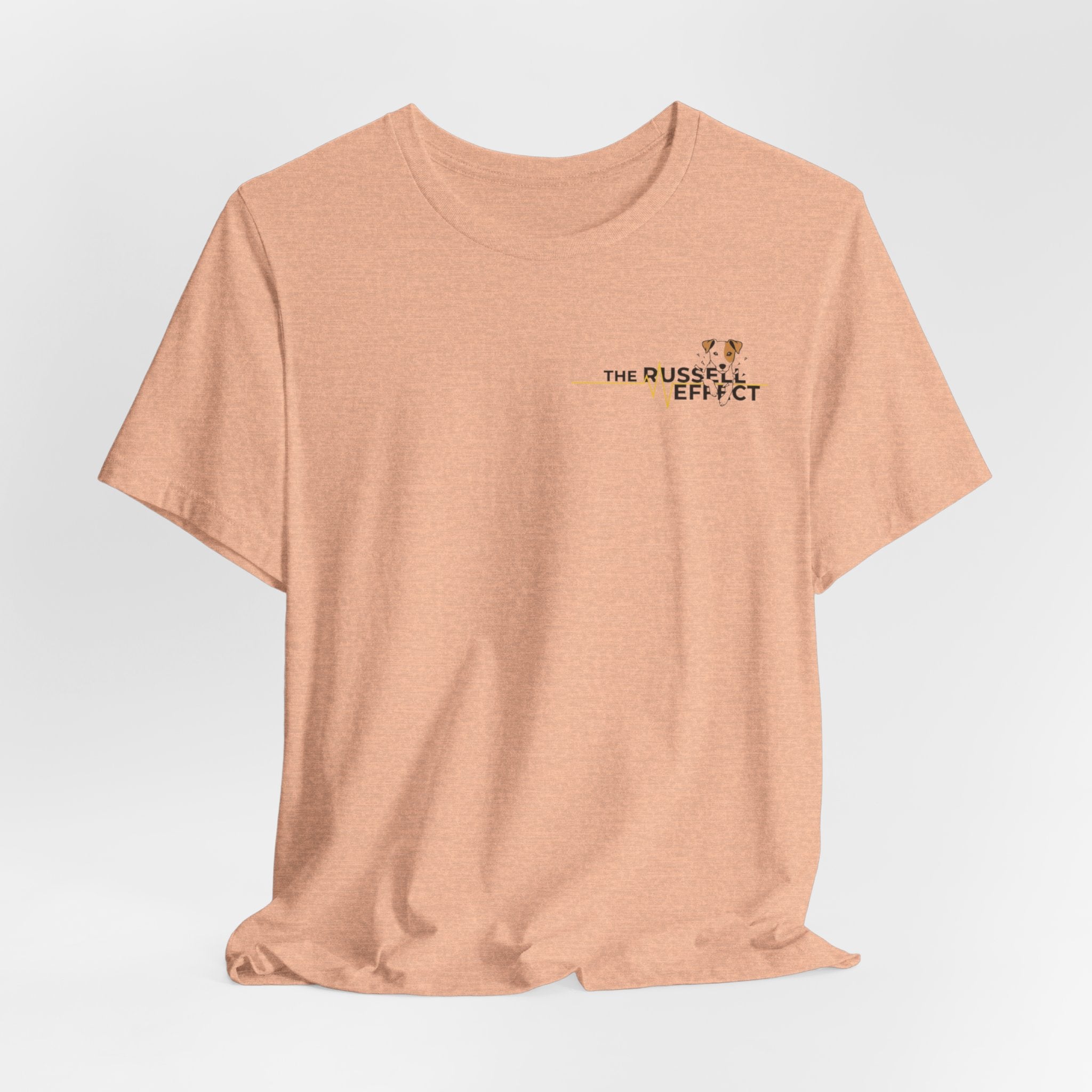 Jack Russell Definition Tee — "The Russell Effect" Greyhound Sprint T‑Shirt