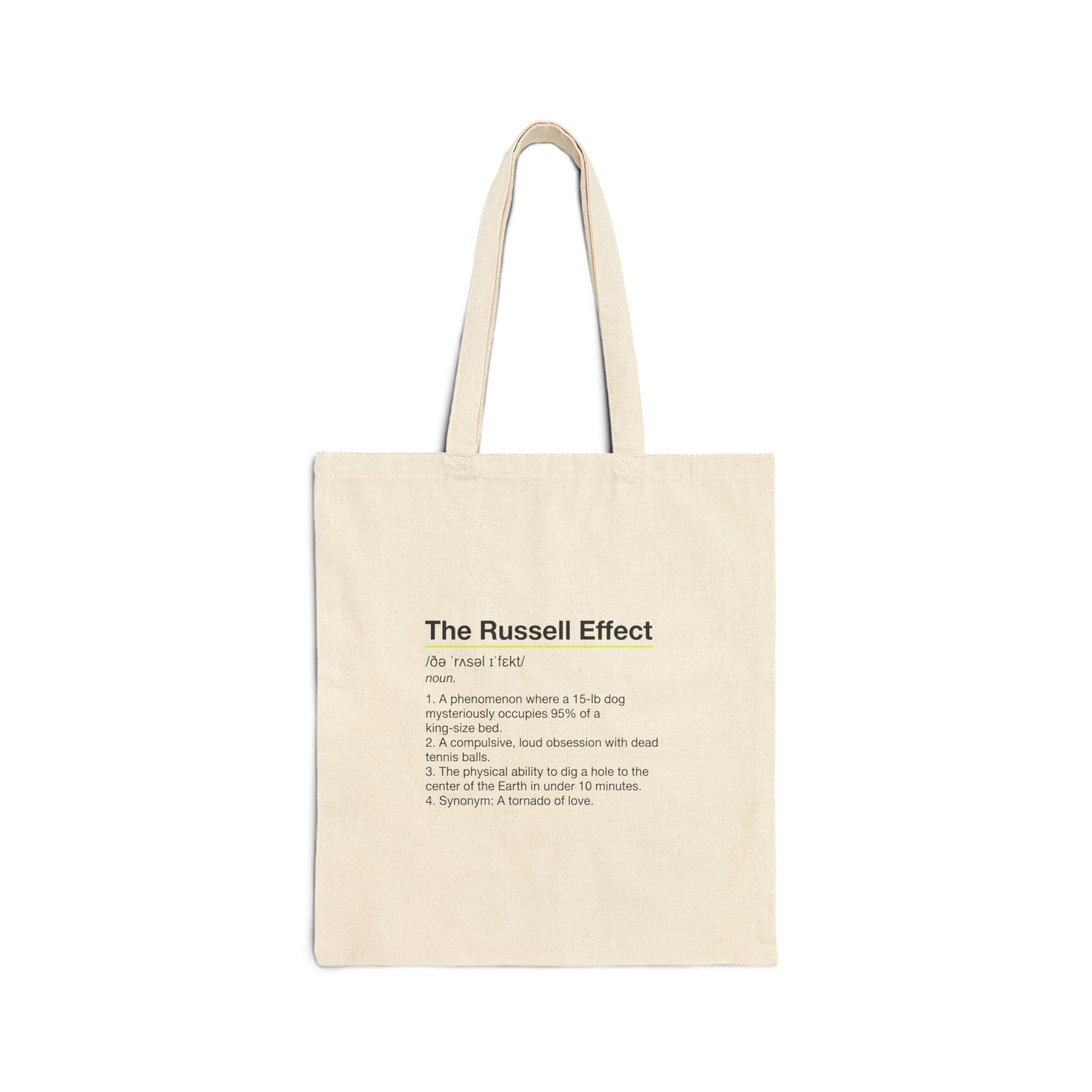 Jack Russell Definition Tote Bag — Eco-Friendly Everyday Bag