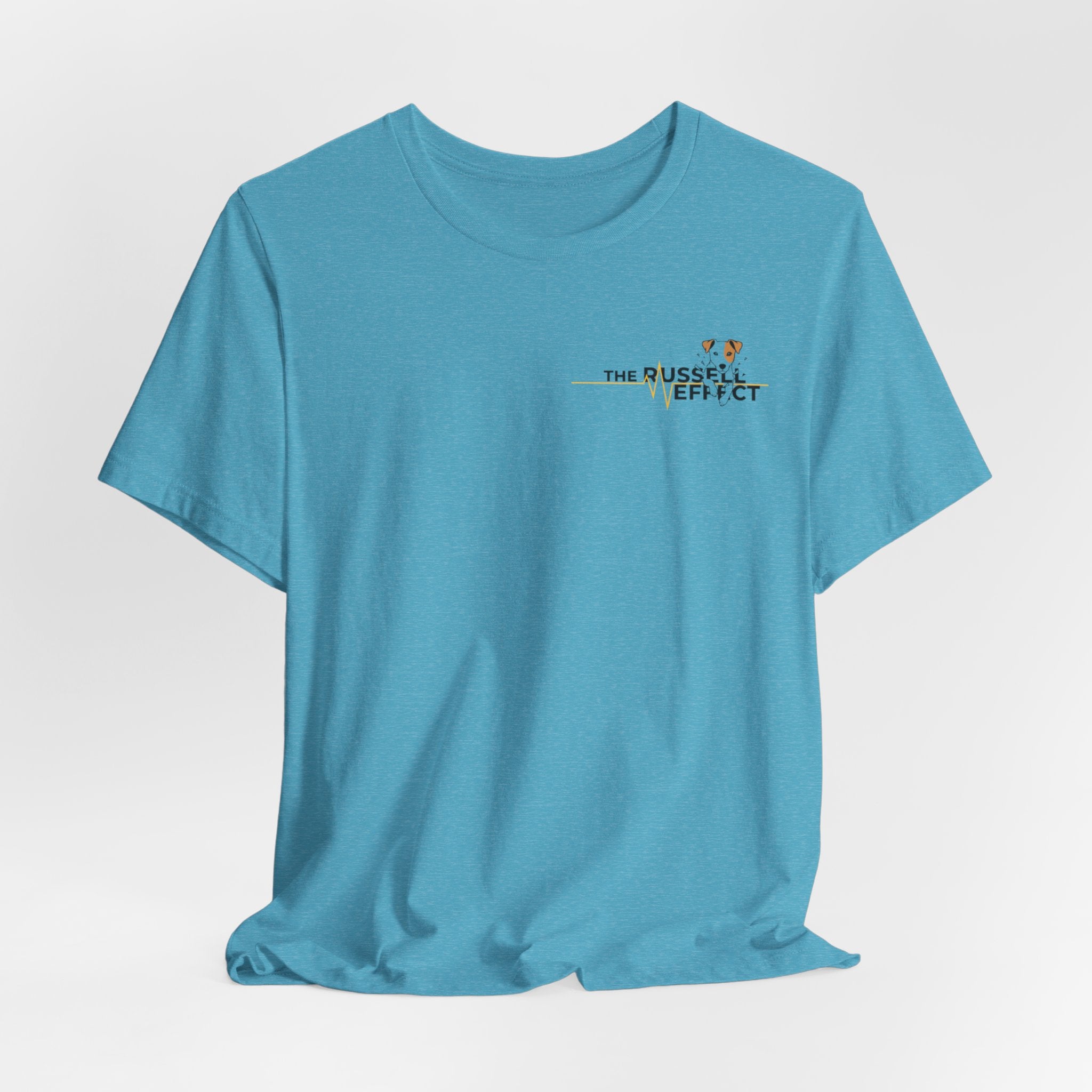 Jack Russell Definition Tee — "The Russell Effect" Greyhound Sprint T‑Shirt
