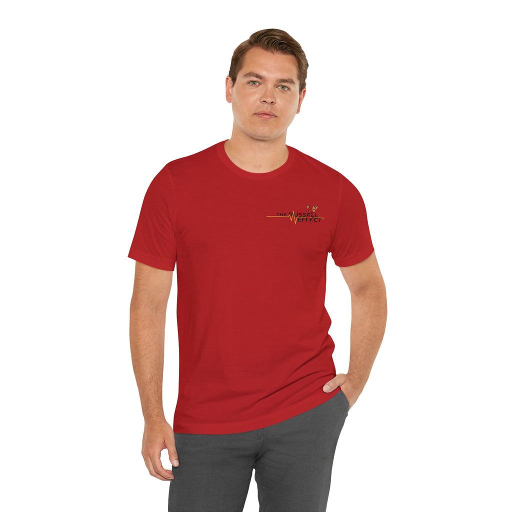 Jack Russell Definition Tee — "The Russell Effect" Greyhound Sprint T‑Shirt