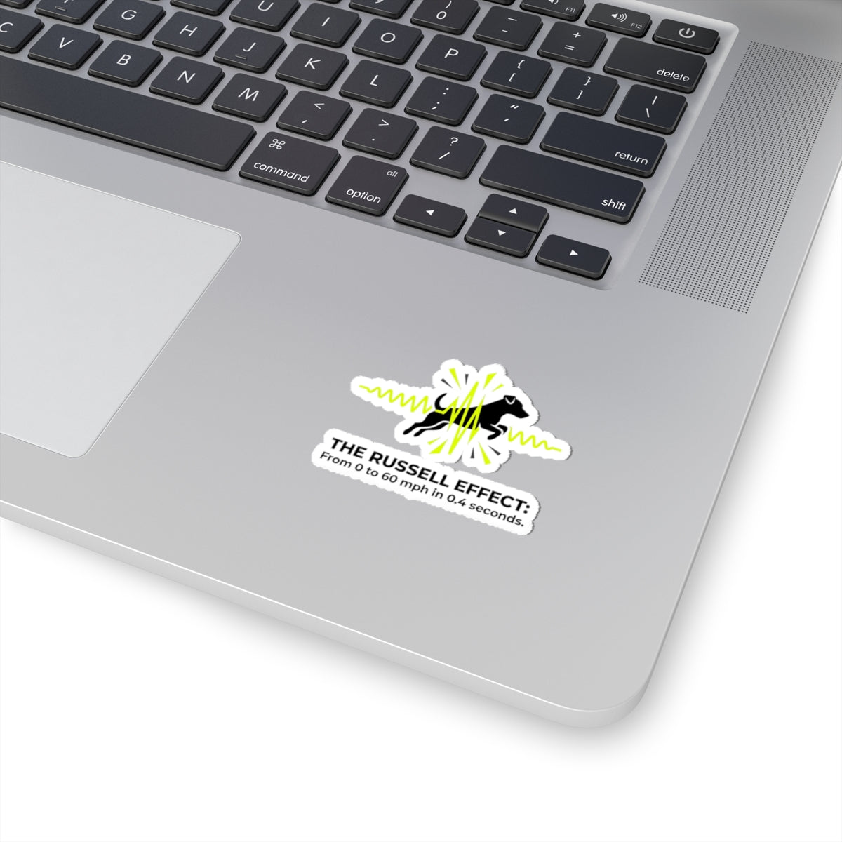 Jack Russell Heartbeat Kiss-Cut Sticker