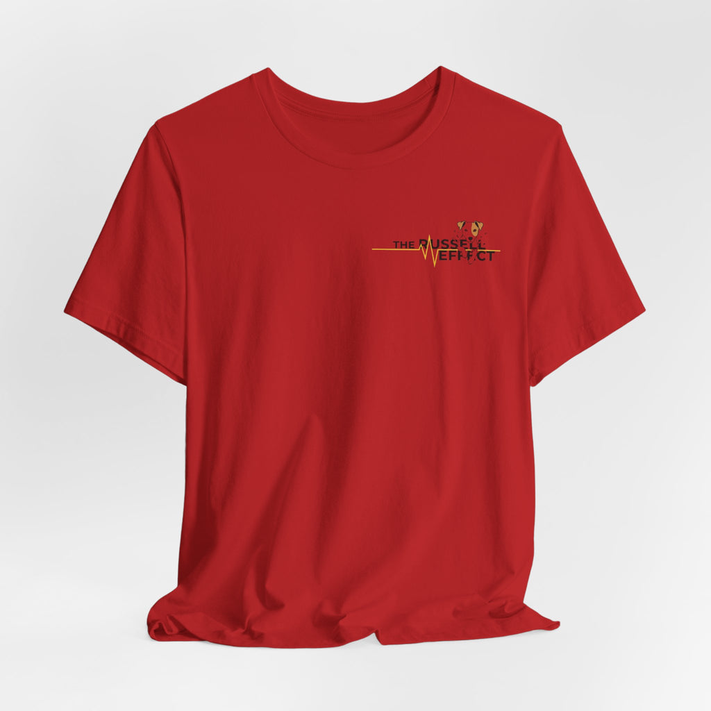 Jack Russell Definition Tee — "The Russell Effect" Greyhound Sprint T‑Shirt