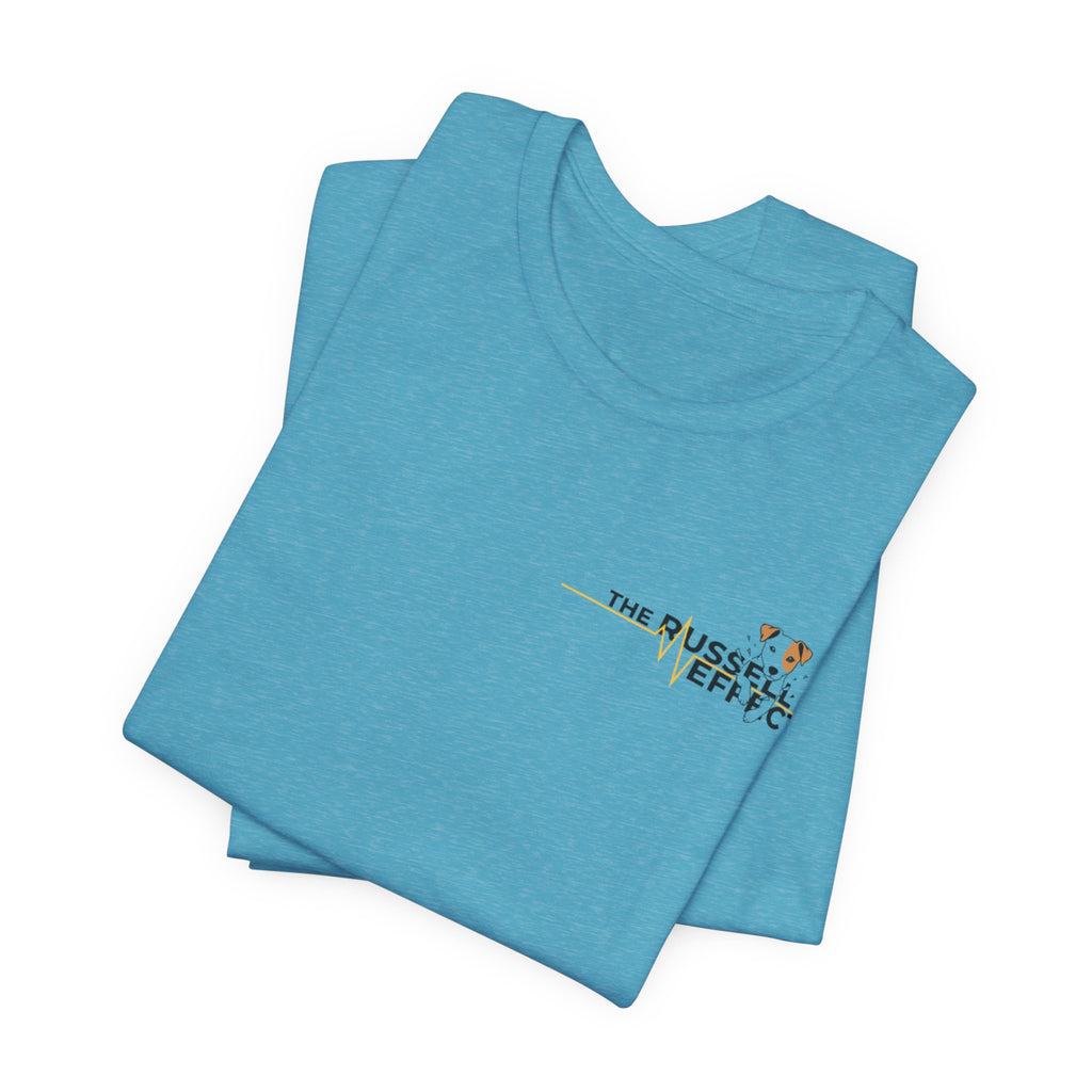 Jack Russell Definition Tee — "The Russell Effect" Greyhound Sprint T‑Shirt