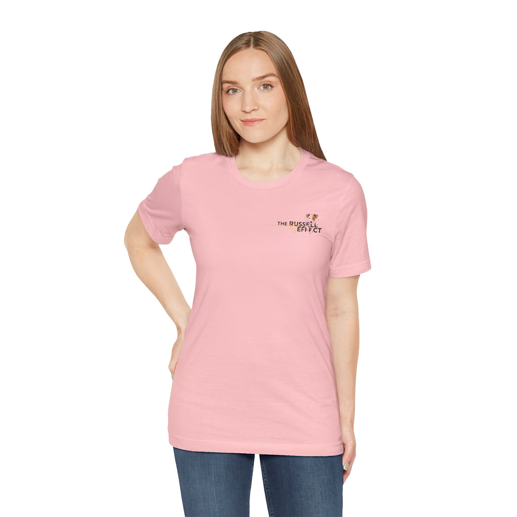 Jack Russell Definition Tee — "The Russell Effect" Greyhound Sprint T‑Shirt