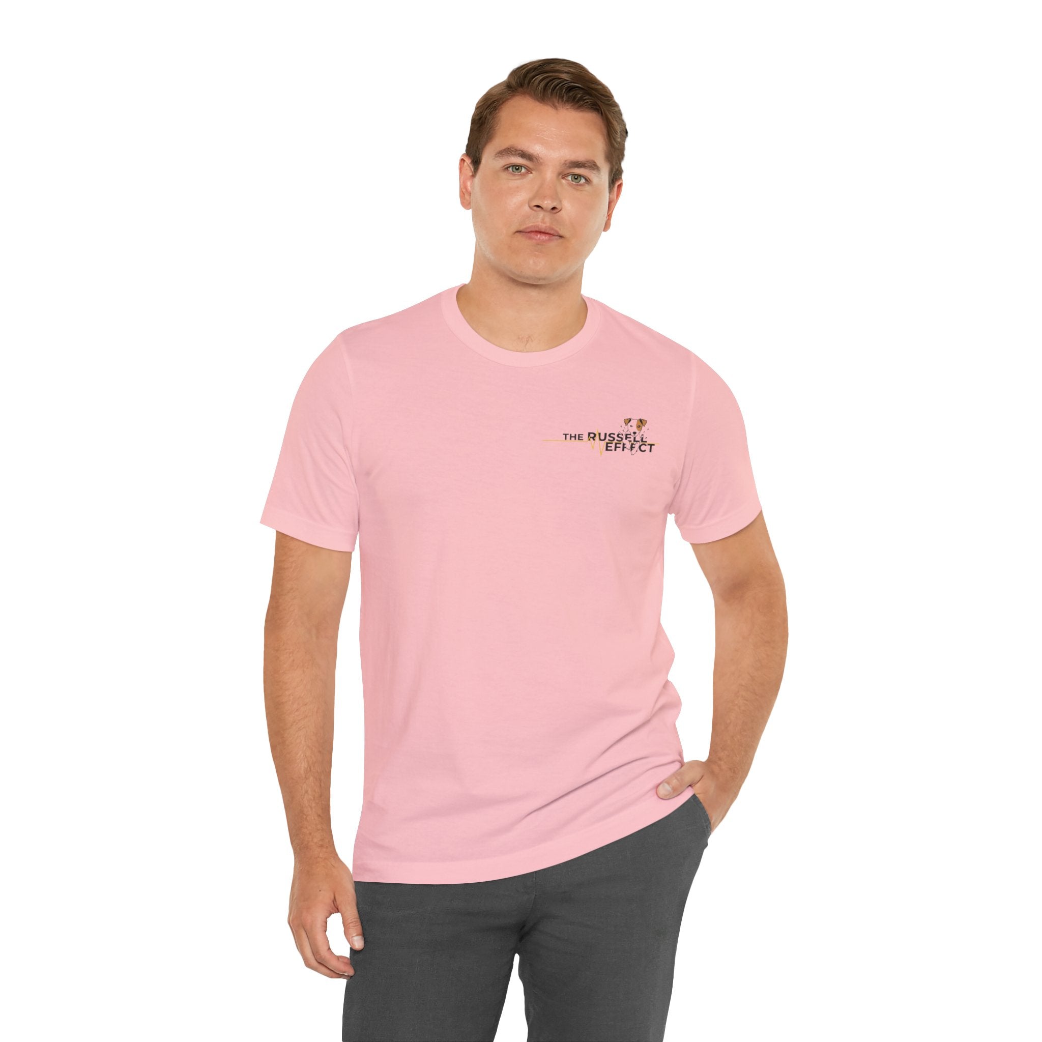 Jack Russell Definition Tee — "The Russell Effect" Greyhound Sprint T‑Shirt