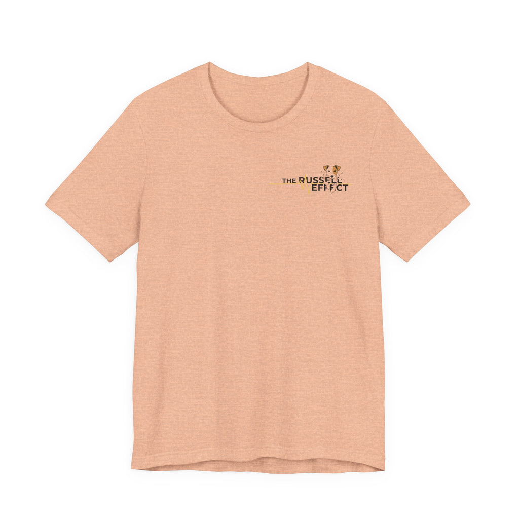 Jack Russell Definition Tee — "The Russell Effect" Greyhound Sprint T‑Shirt