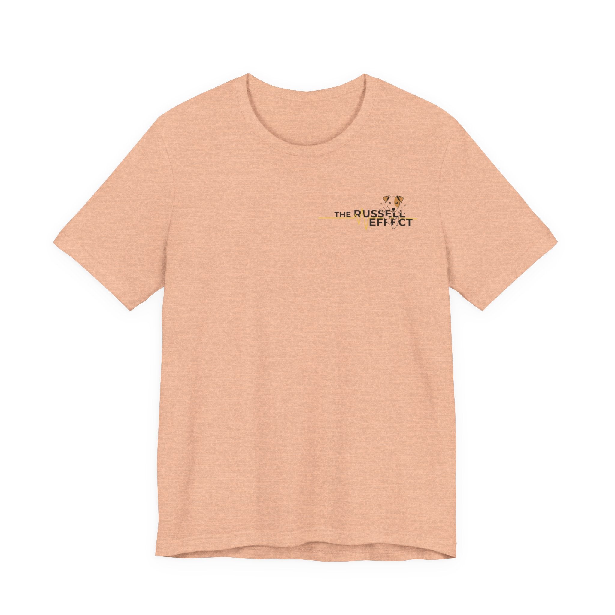 Jack Russell Definition Tee — "The Russell Effect" Greyhound Sprint T‑Shirt