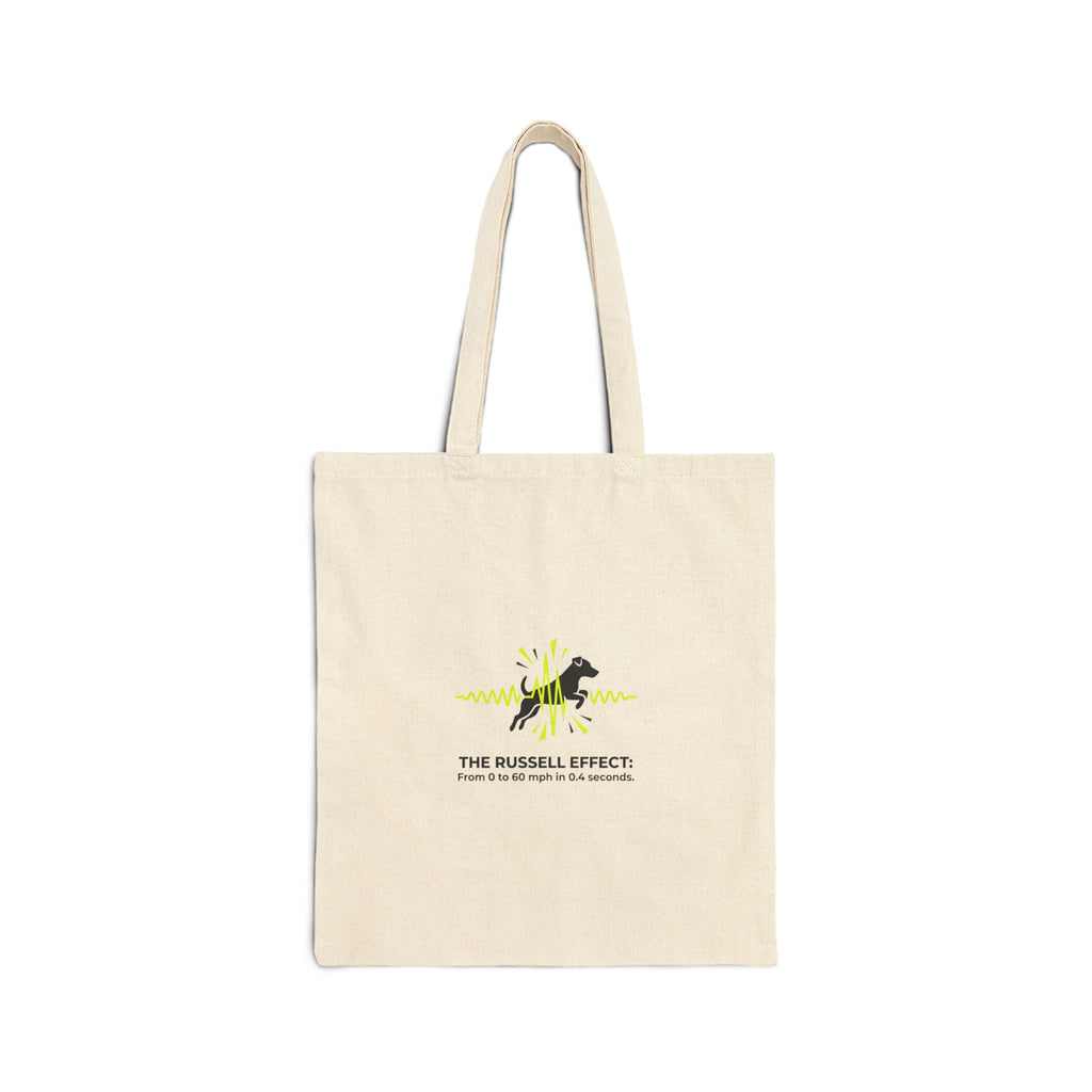 Jack Russell Heartbeat Tote Bag — Eco-Friendly Everyday Bag