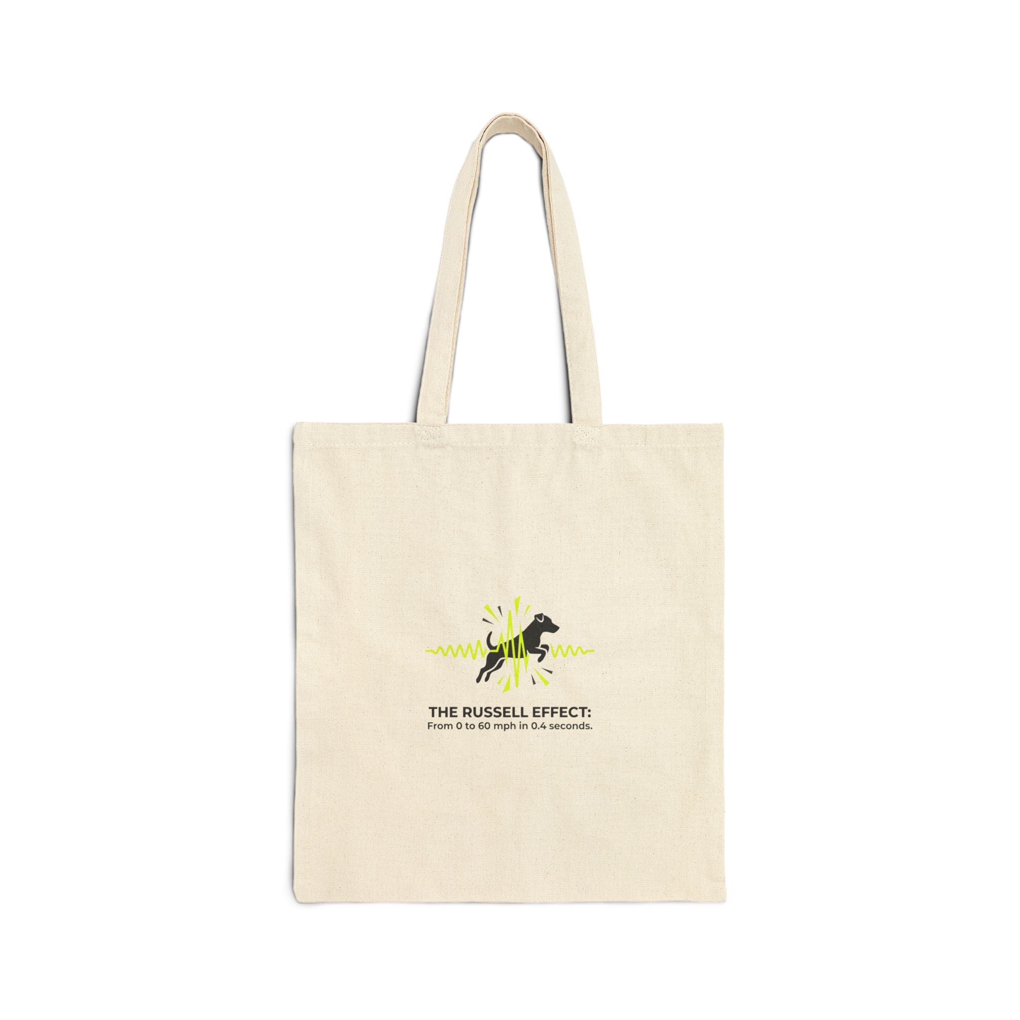 Jack Russell Heartbeat Tote Bag — Eco-Friendly Everyday Bag