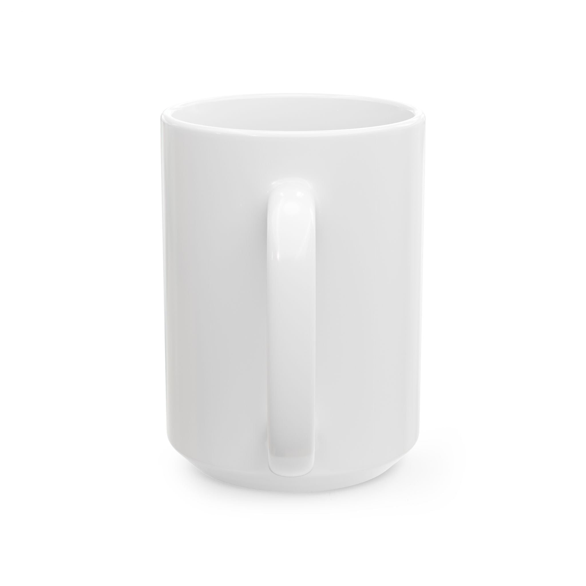 Jack Russell Heartbeat Mug — "The Russell Effect: From 0 to 60 mph in 0.4 seconds" Coffee Cup