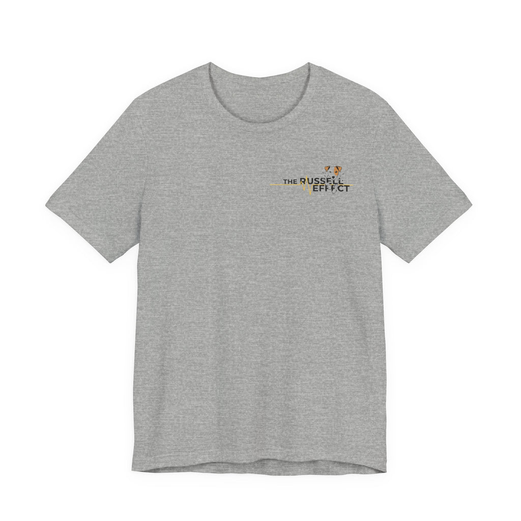 Jack Russell Definition Tee — "The Russell Effect" Greyhound Sprint T‑Shirt
