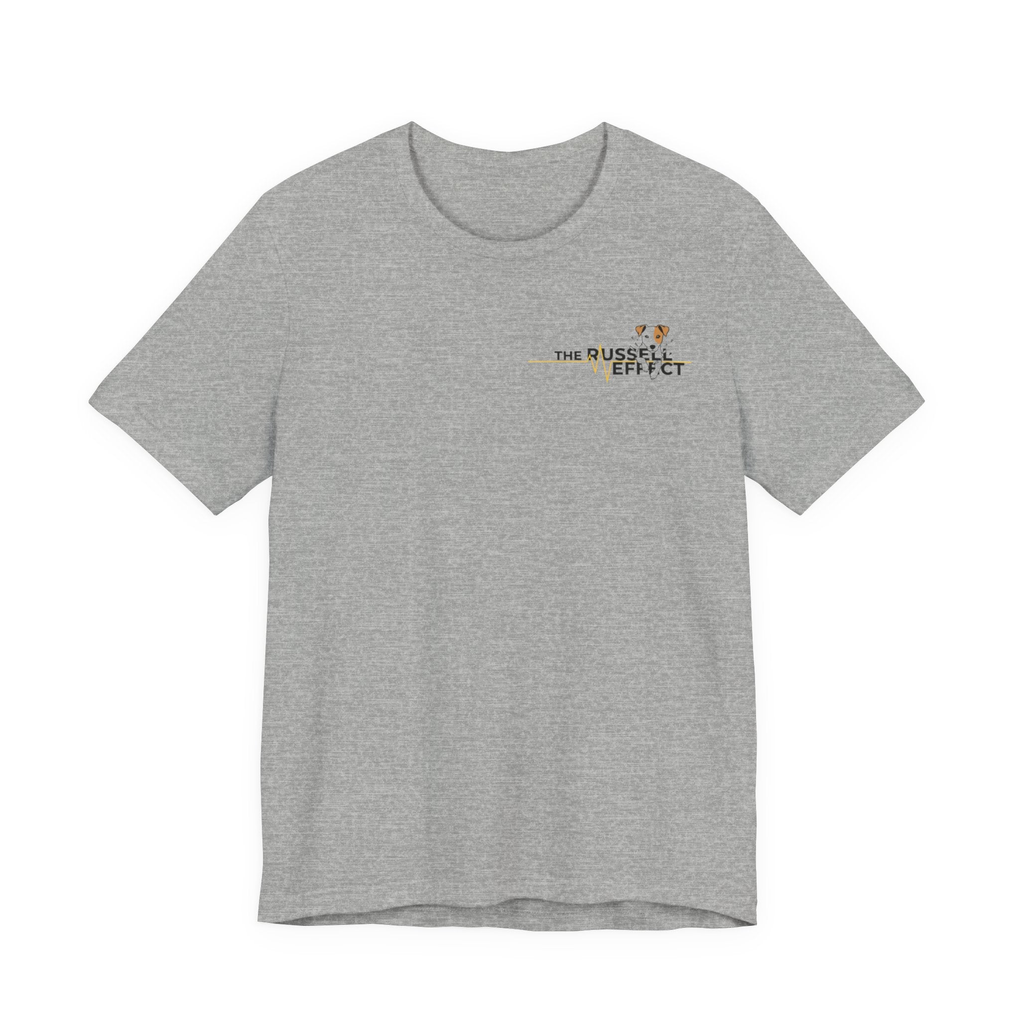 Jack Russell Definition Tee — "The Russell Effect" Greyhound Sprint T‑Shirt