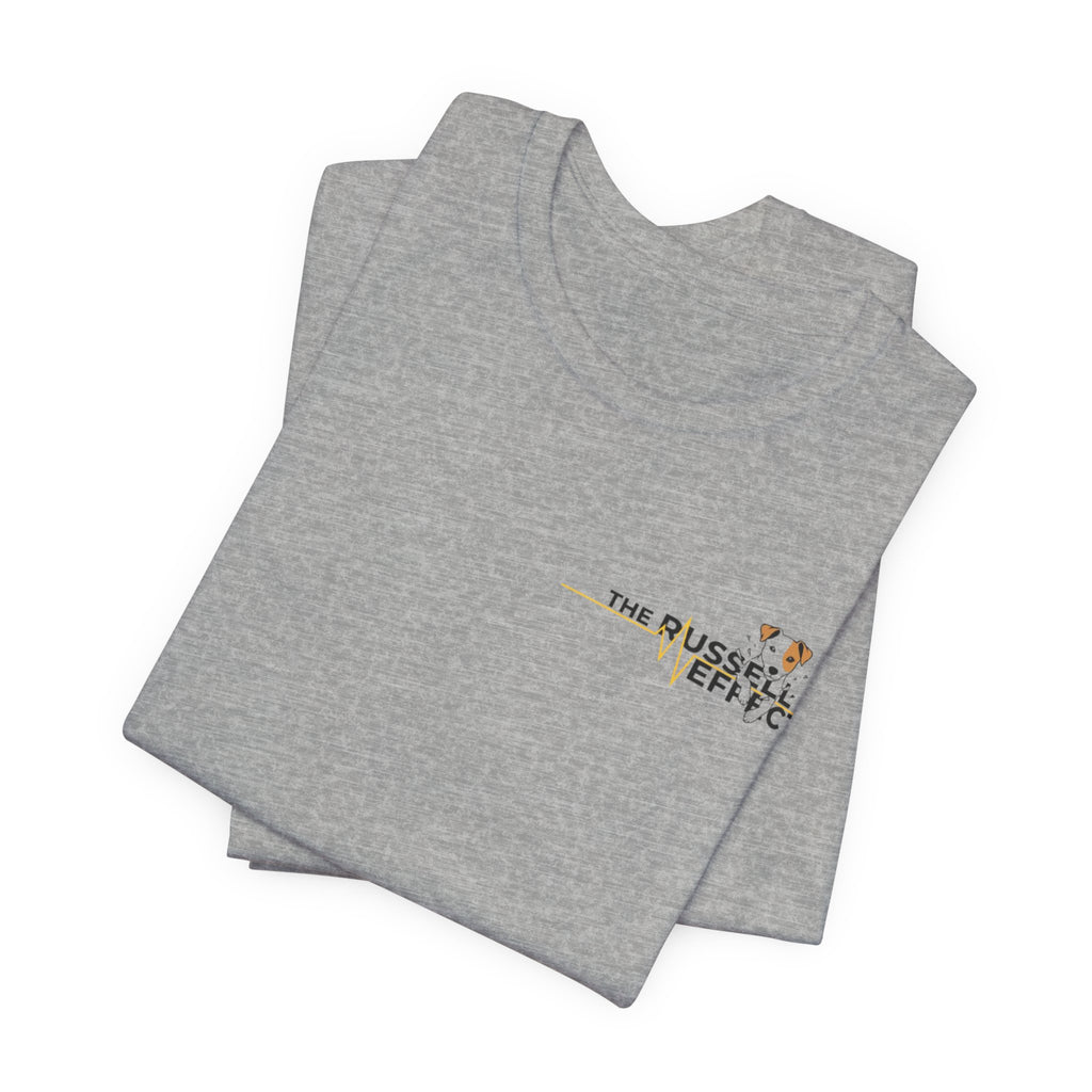 Jack Russell Definition Tee — "The Russell Effect" Greyhound Sprint T‑Shirt